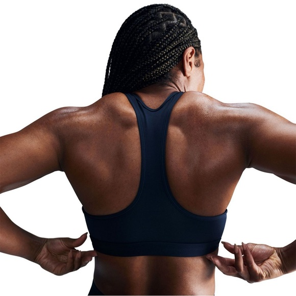 Nike XXL Women's Deep Blue Sports Bra Athletic Running Workout Gym Yoga Pilates - Picture 8 of 8